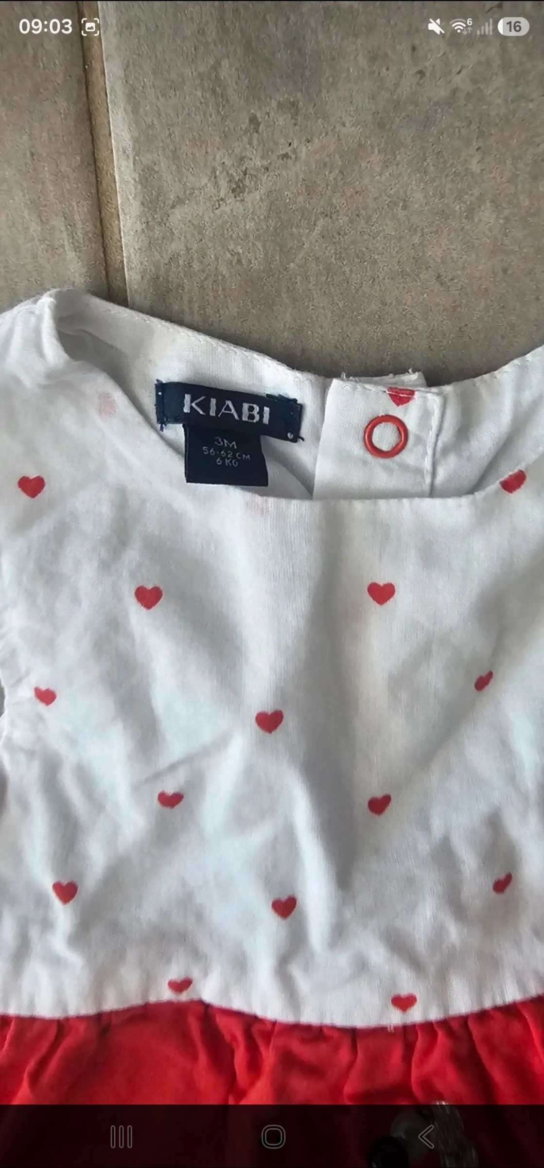 Vestido Kiabi 3 meses – photo 2